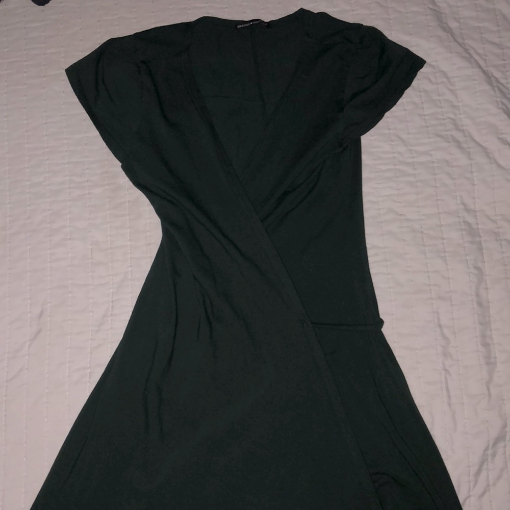 Forest Green Brandy Mellville Vintage Dress